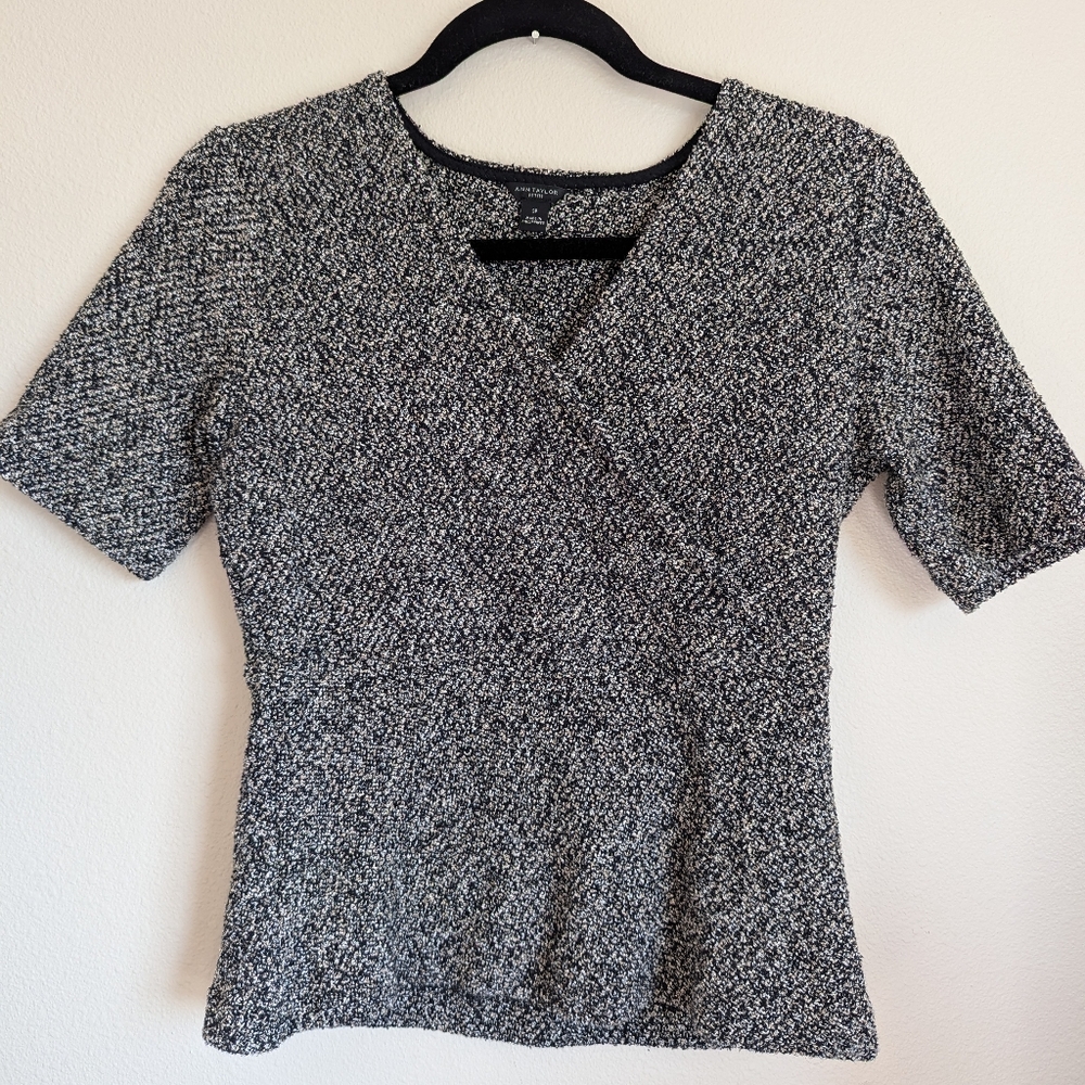 Ann Taylor V-neck Top Size SP